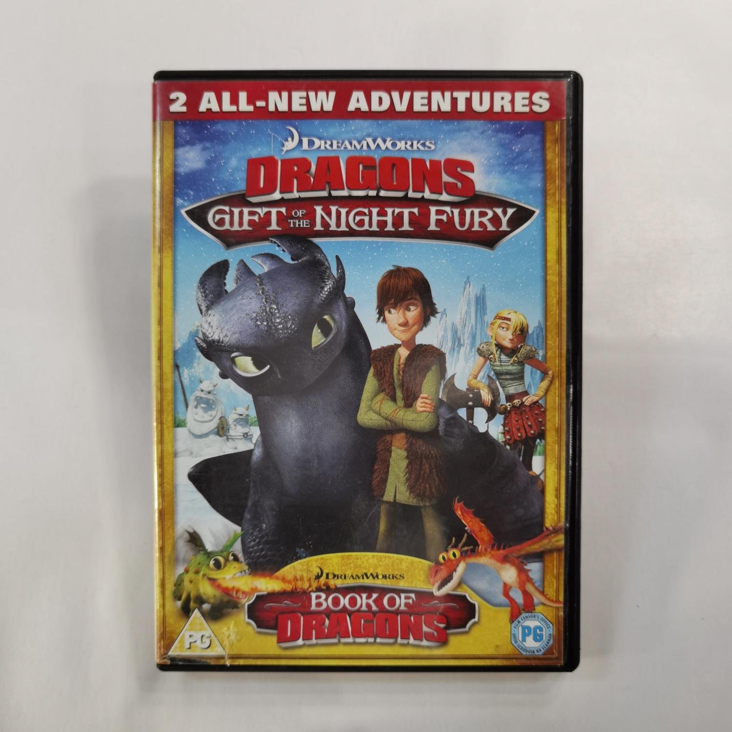 dragons gift of the night fury dvd menu
