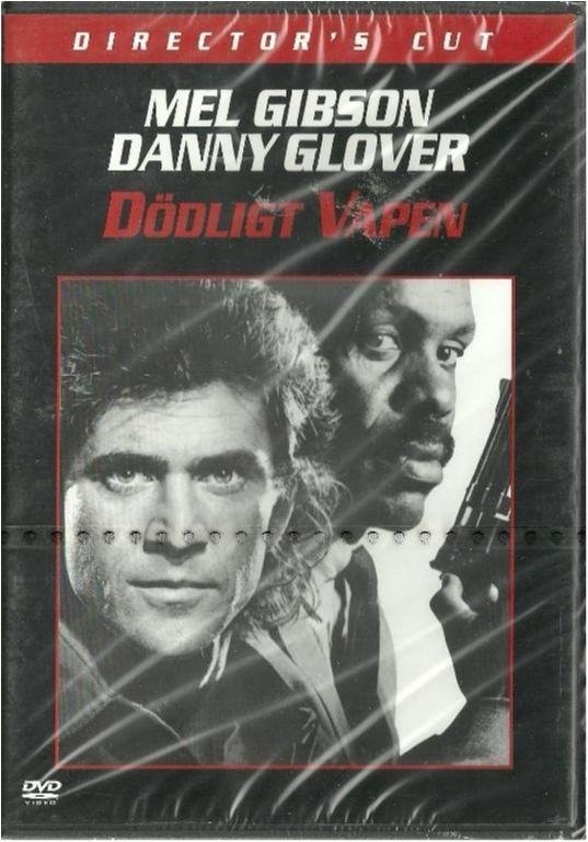 DÖDLIGT VAPEN - DIRECTOR´S CUT-MEL GIBSON(INPLASTAT-SVENSKT)