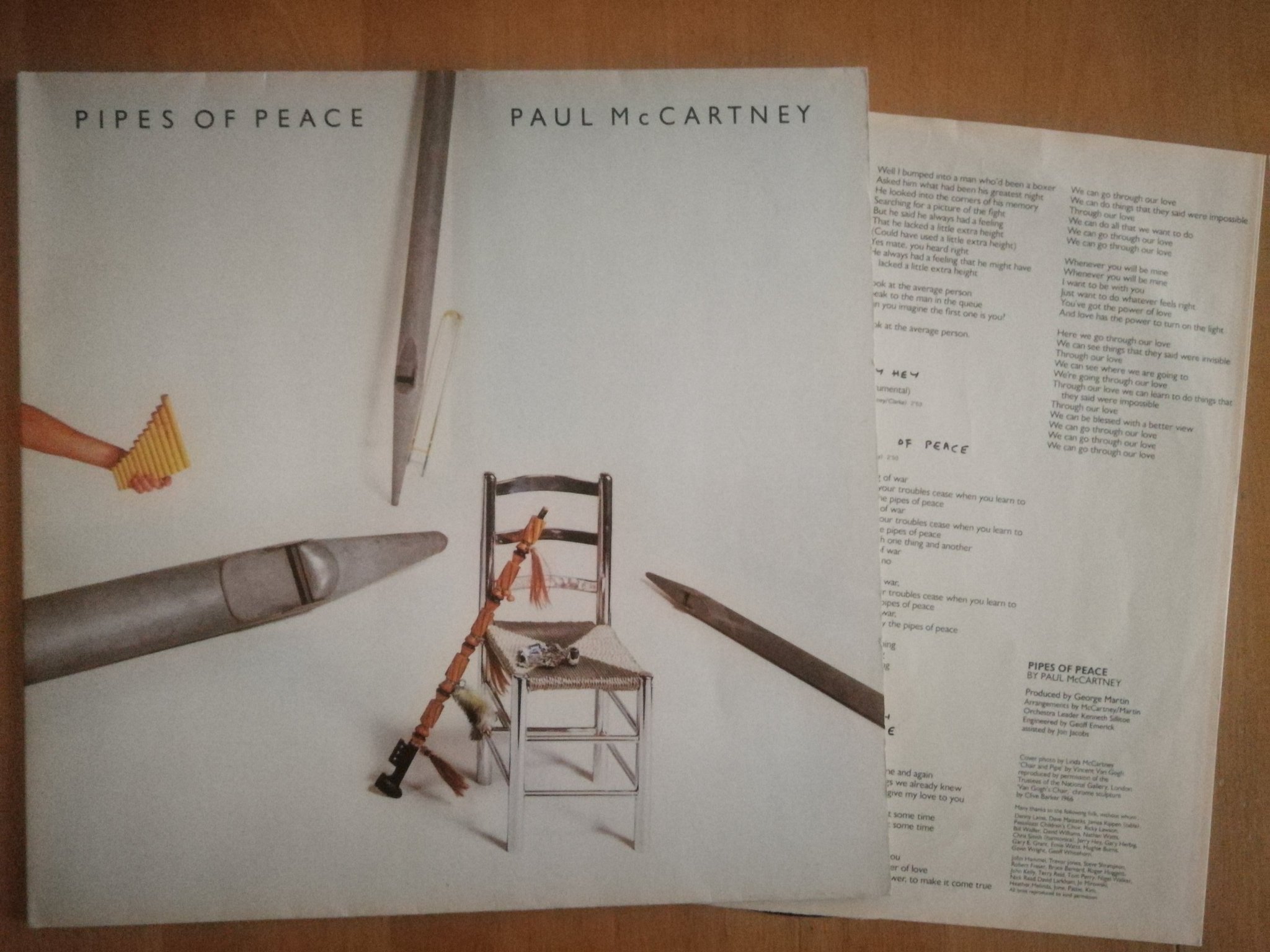 PAUL McCARTNEY - PIPES OF PEACE ( Eur.- 1983 )