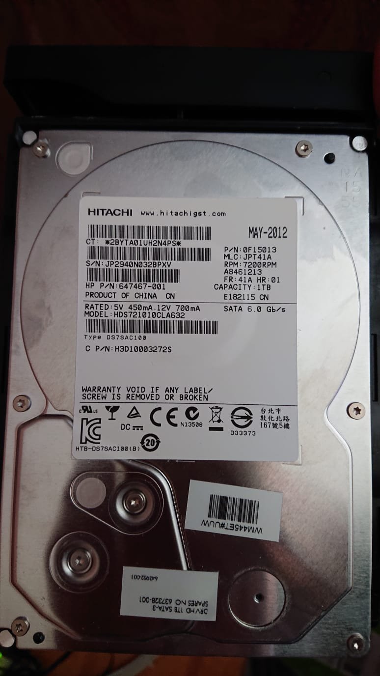 Hitachi® HDS721010CLA630 SATA 1TB (399611016) ᐈ Köp på Tradera