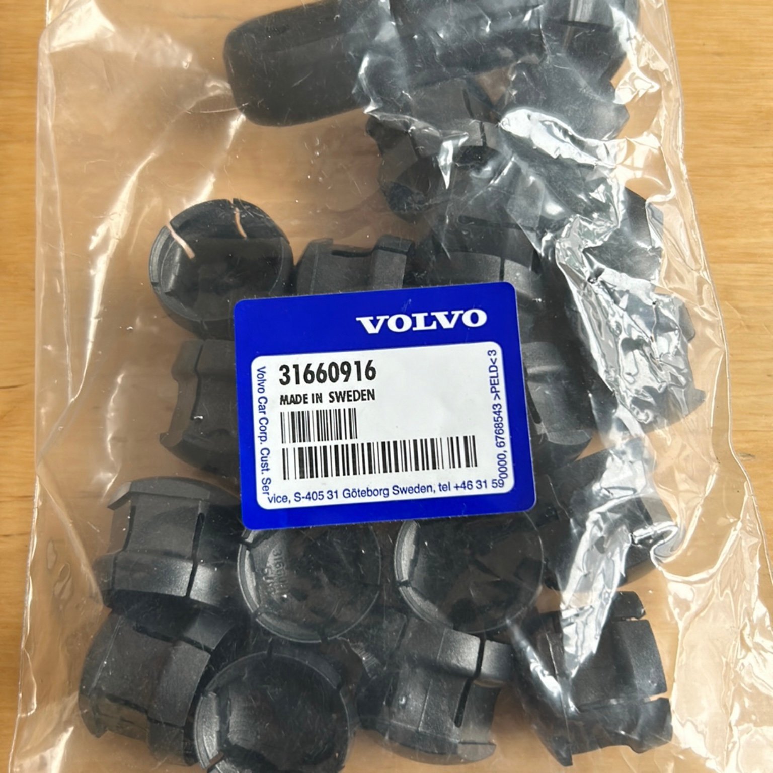 Hjulmutterkåpor Volvo original P/N 31660916 | Köp på Tradera (623513712)