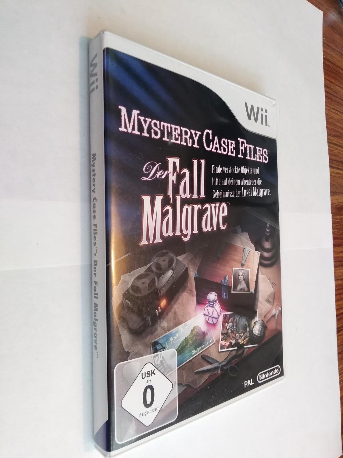 Wii Mystery Case Files The Malgrave Incident Köp på Tradera (560535214)