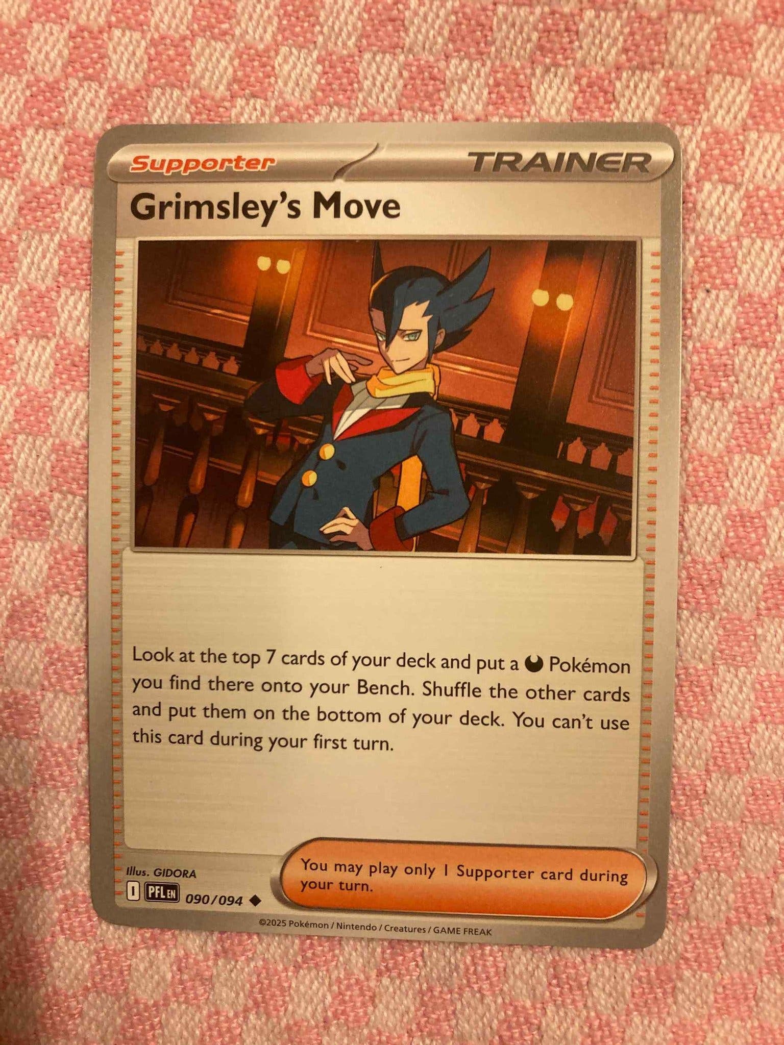GRIMSLEYS MOVE - POKEMON TRAINE.. | Kp frn hasse1248 p Tradera  (708790481)