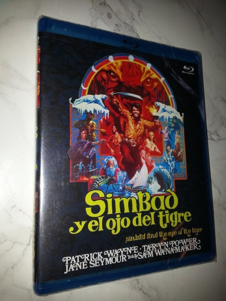 SINBAD and the eye of the Tiger (1977) Patrick Wayne - BLURAY! Jane Seymour