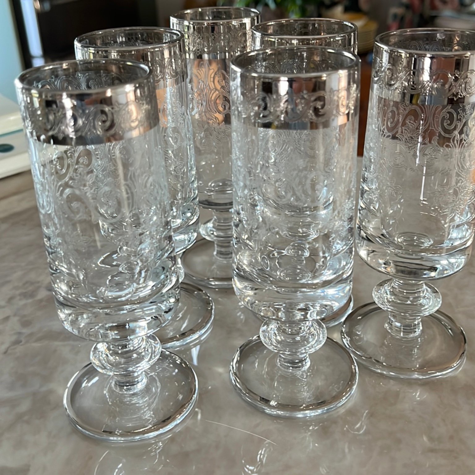 Se produkter som liknar Kristall, vinglas, Murano, vi.. på Tradera