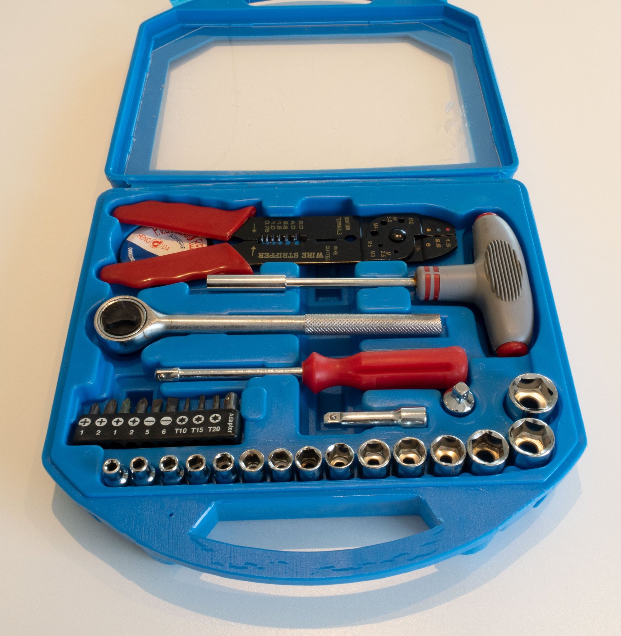 Hylsnyckelsats 4mm - 17mm