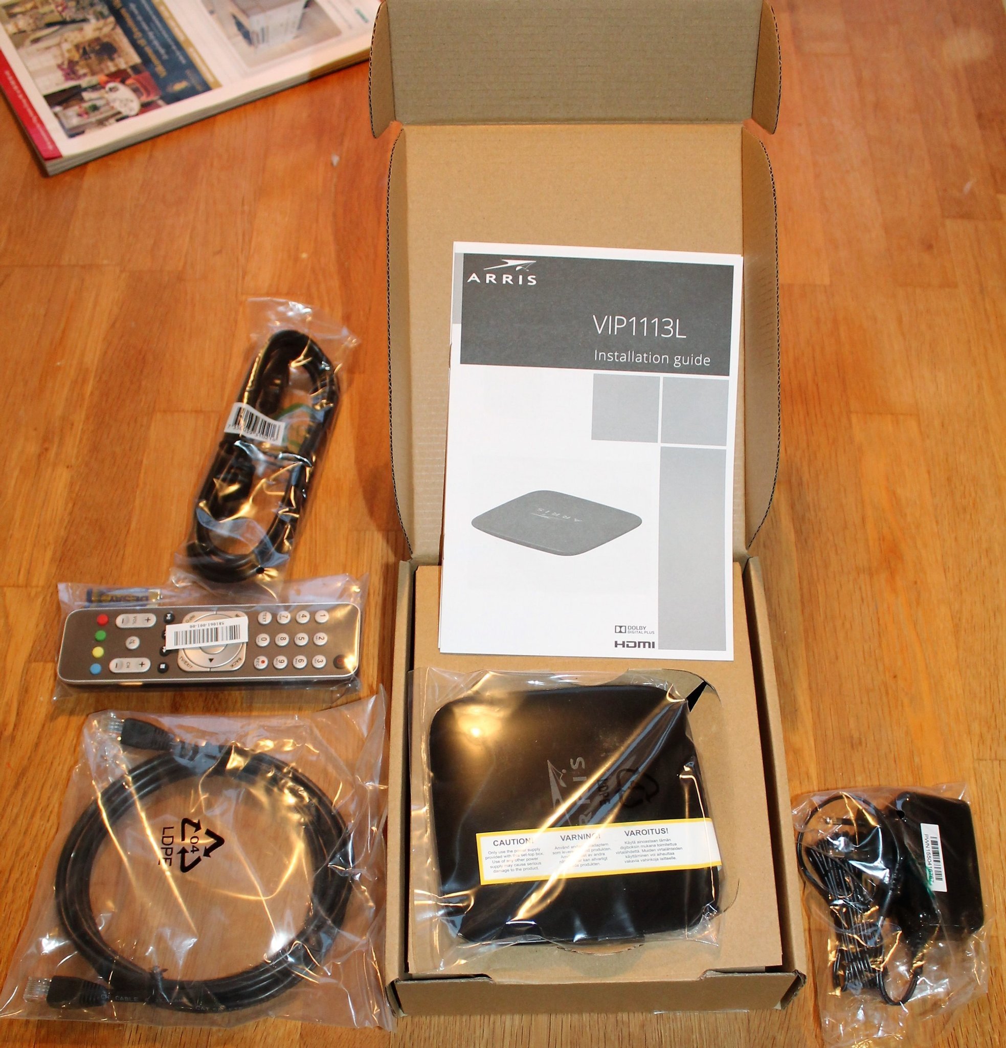 Se produkter som liknar Arris VIP1113L digital tv box.. på Tradera ...