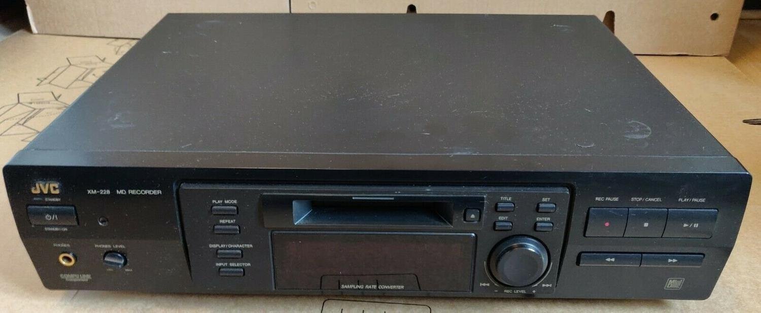 JVC MiniDisc Player/Recorder XM228 (409473207) ᐈ Köp på Tradera