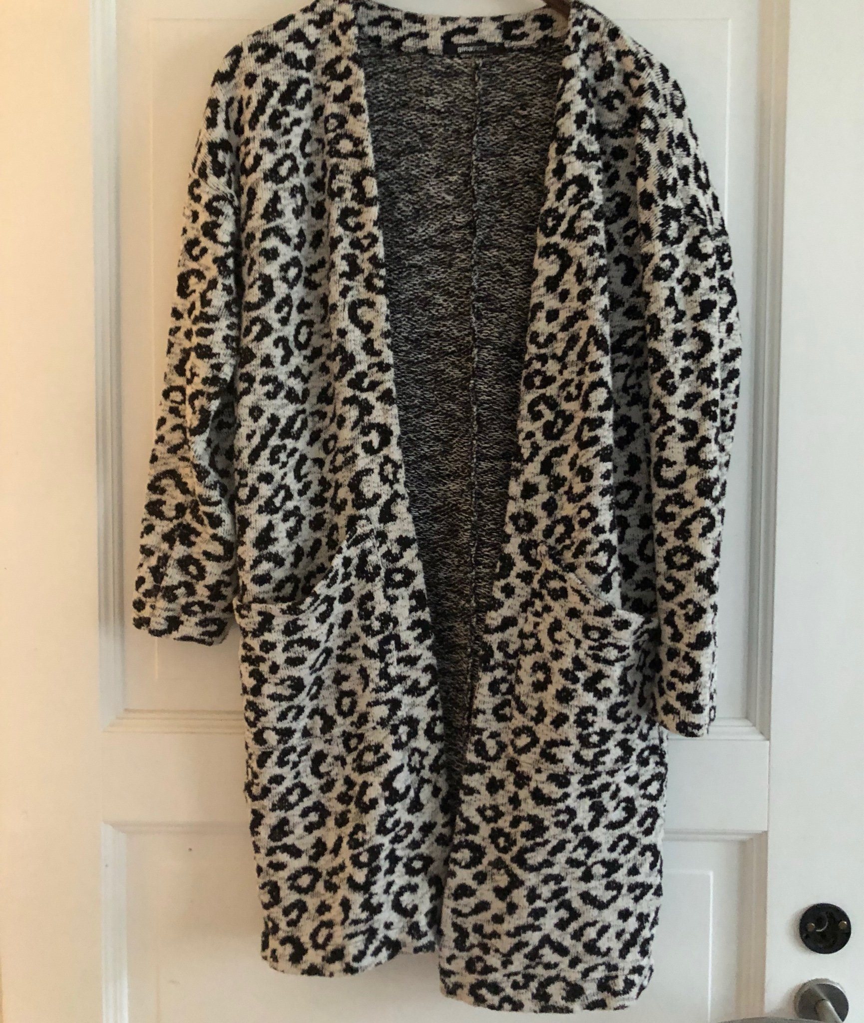 lång kofta leopard lång kofta leopard