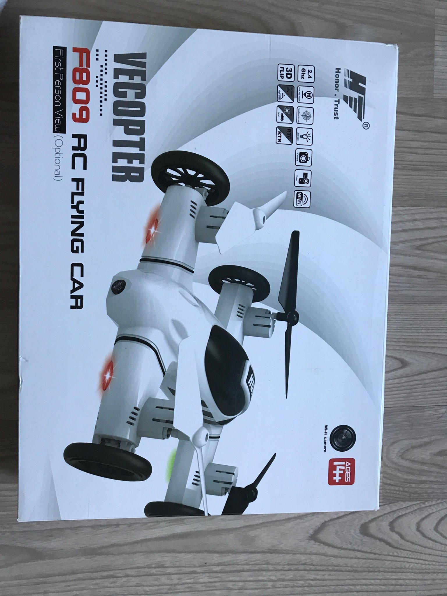 f809 rc flying car