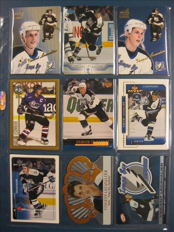 VINCENT LECAVALIER - 9 ST BILDER - LOT 2