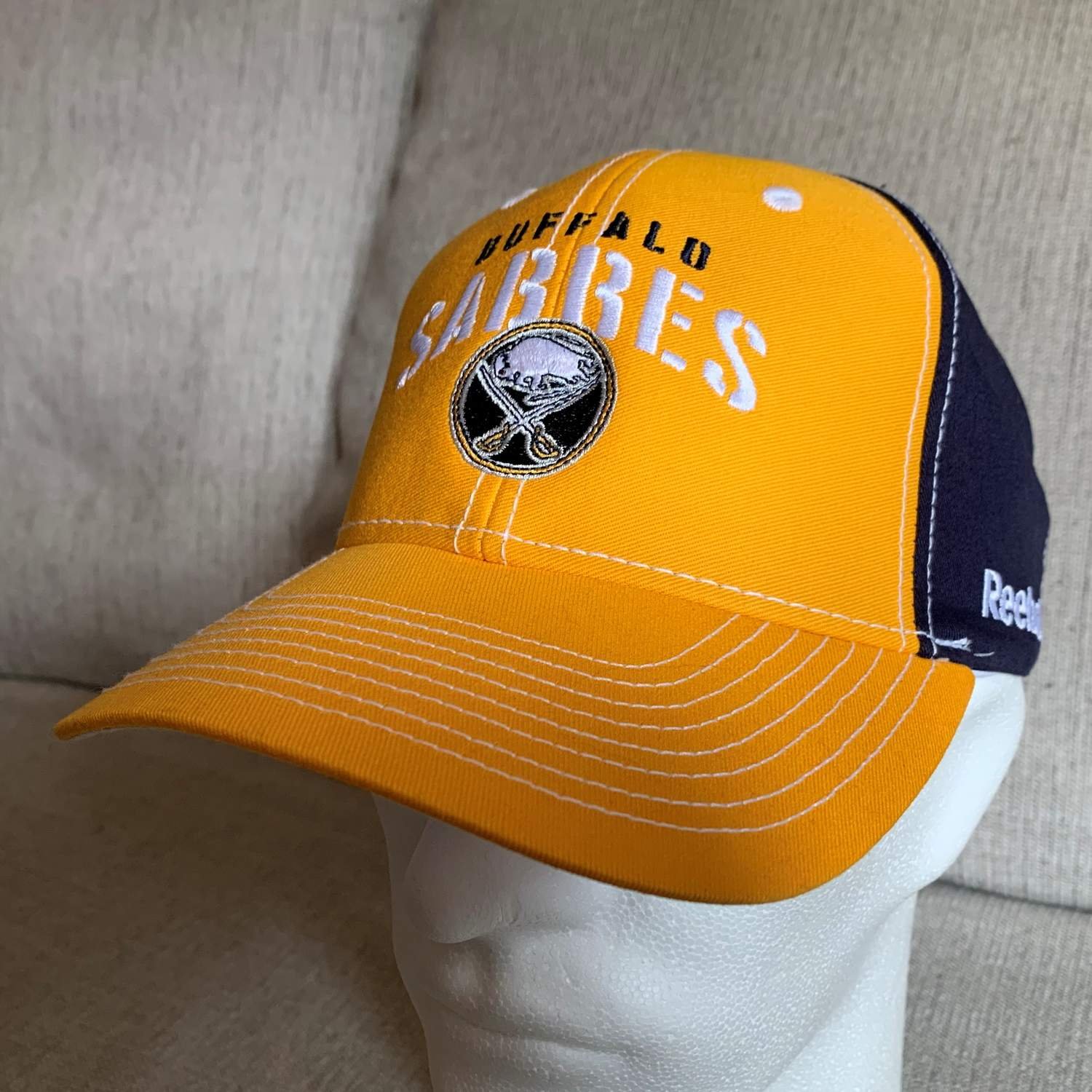 Buffalo Sabres Reebok FaceOff Headwear NHL Cap Hat Buffalo Sabres Reebok FaceOff Headwear NHL Cap Hat