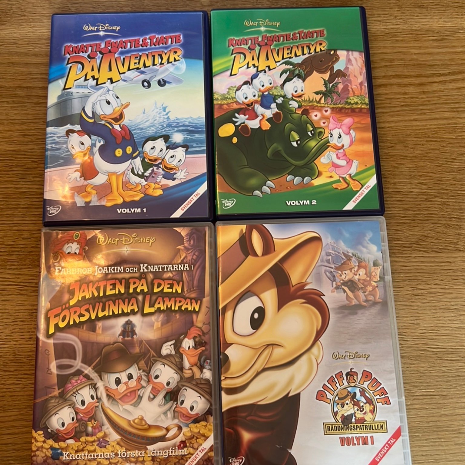 DVD Piff och Puff Räddningspatrullen Knatte Fna.. Köp på Tradera