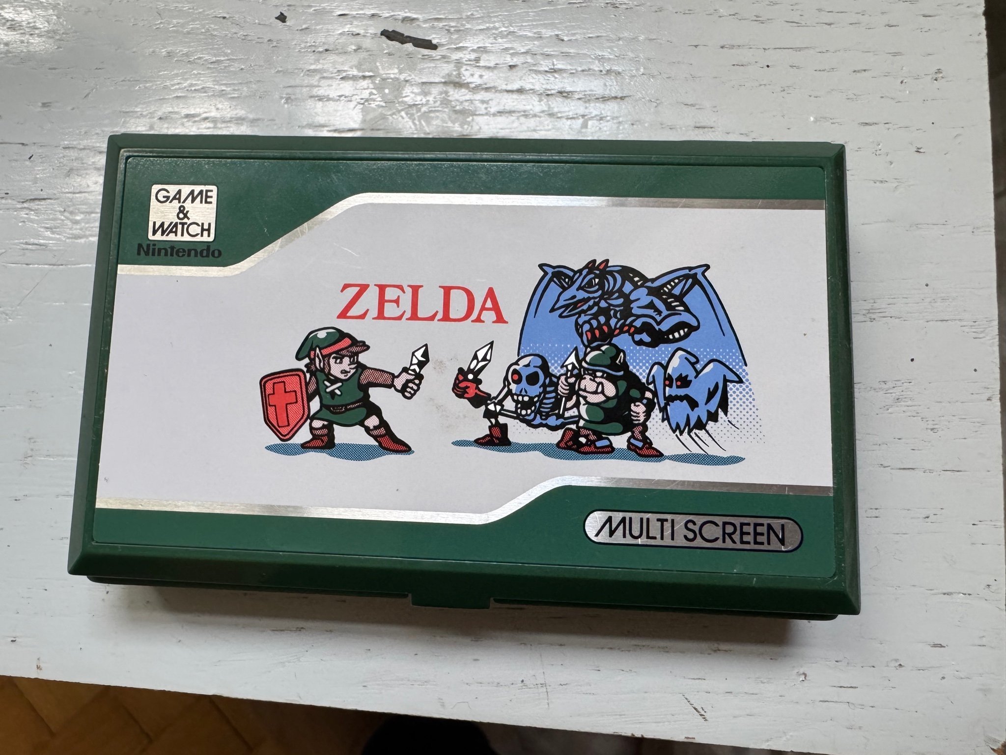 超レア　レトロ　Nintendo　GAME&watch　ZELDAの伝説 ゼルダ35周年の限定商品!!レトロな最新ゲーム機が登場!!ゲーム