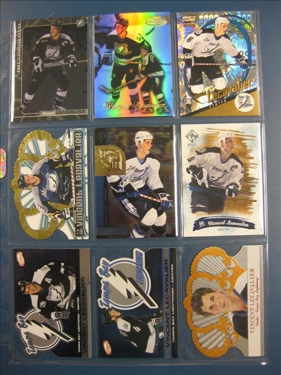 VINCENT LECAVALIER - 9 ST BILDER - LOT 4