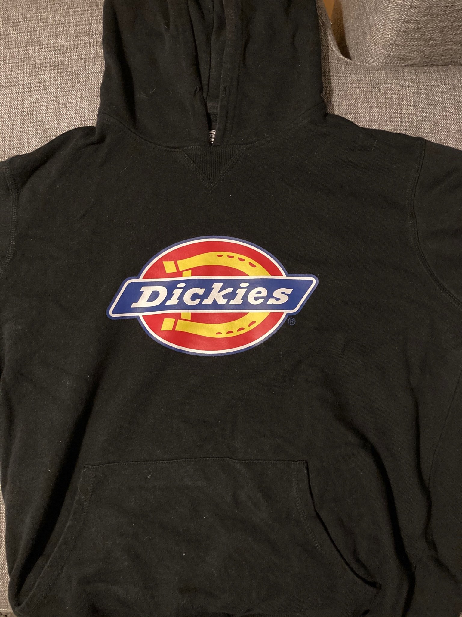 dickies hoodie svart