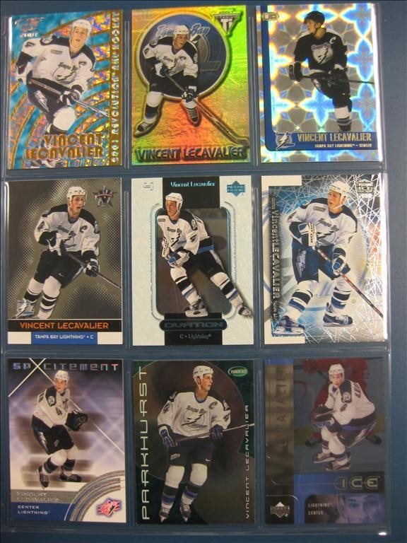 VINCENT LECAVALIER - 9 ST BILDER - LOT 3