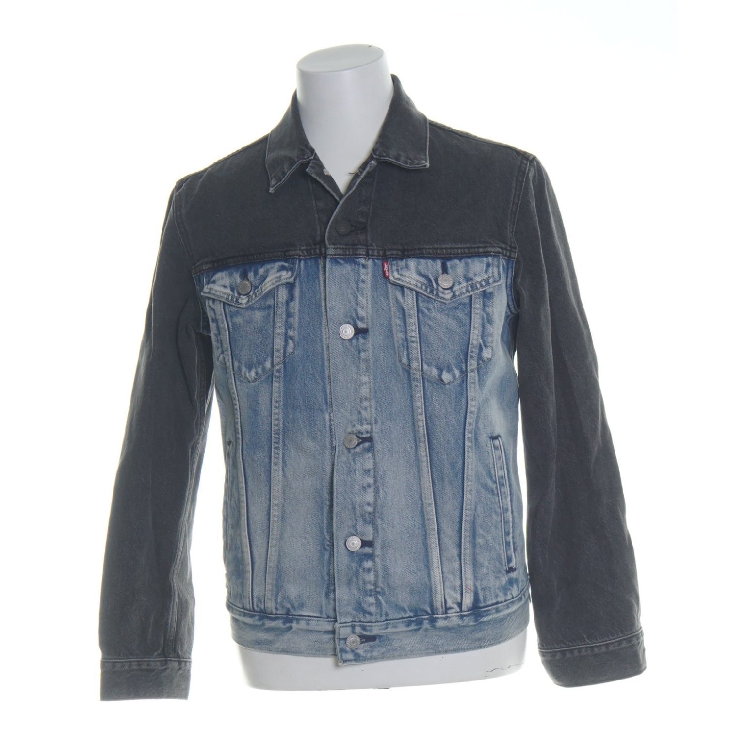 Levis trucker jeansjacka blå svart strl M (407276506) ᐈ Köp Levis trucker jeansjacka blå svart strl M (407276506) ᐈ Köp