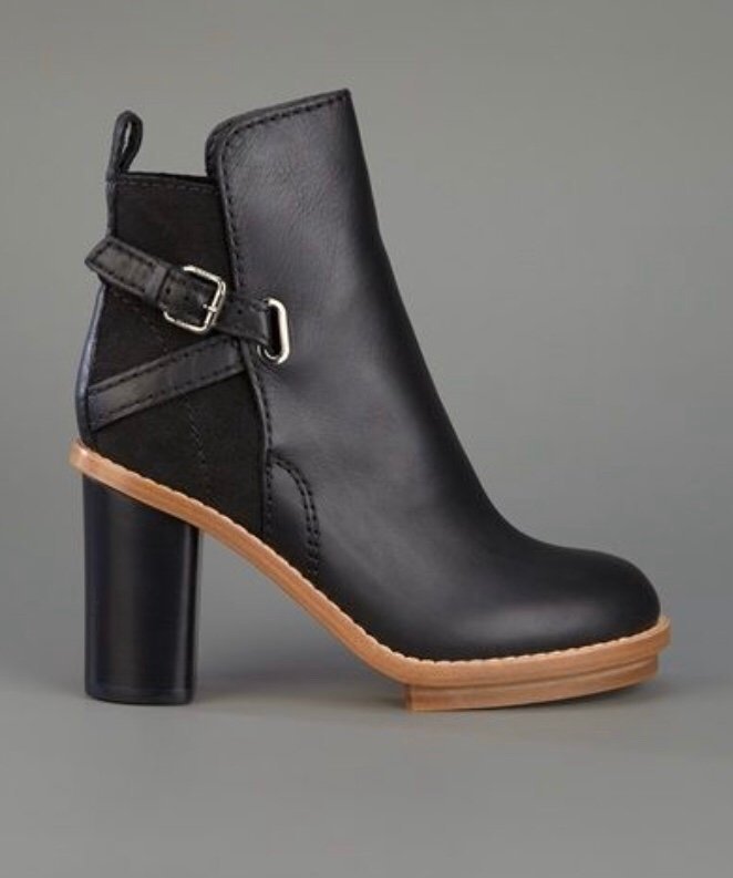 acne cypress ankle boots
