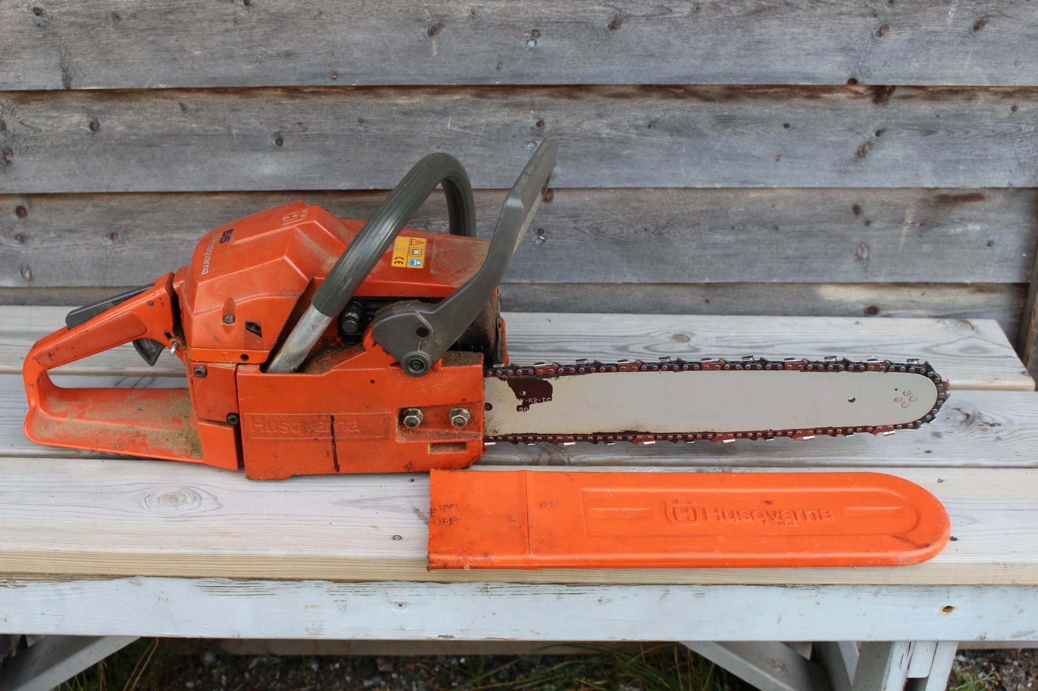 motorsåg Husqvarna 55 (422457848) ᐈ Köp på Tradera