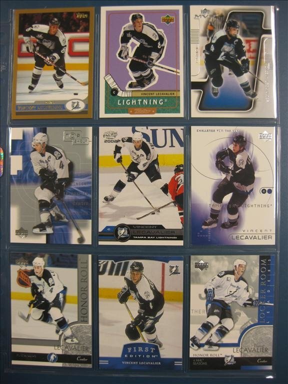 VINCENT LECAVALIER - 9 ST BILDER - LOT 5
