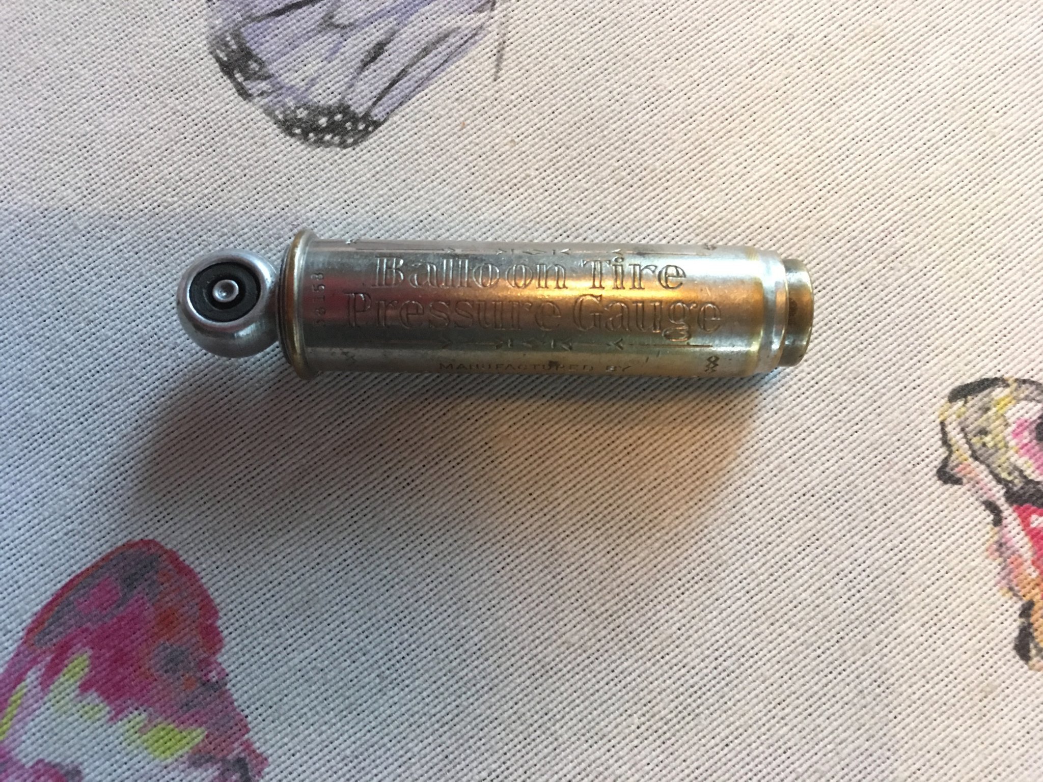 Schrader Balloon Tire Pressure Gauge 1923 (368058216) ᐈ Köp på Tradera