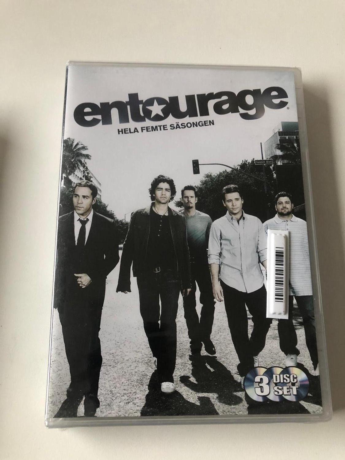 DVD-film: ENTOURAGE - Säsong 5 (Ny, Inplastad)
