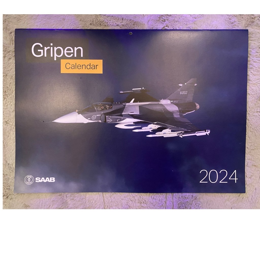 Se produkter som liknar Gripen Calendar 2024 på Tradera (619643918)
