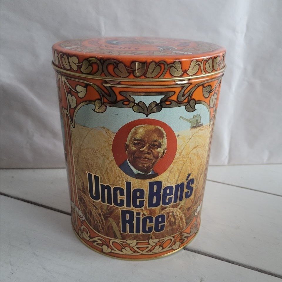 Se produkter som liknar Plåtburk Uncle Ben´s Rice 40 .. på Tradera