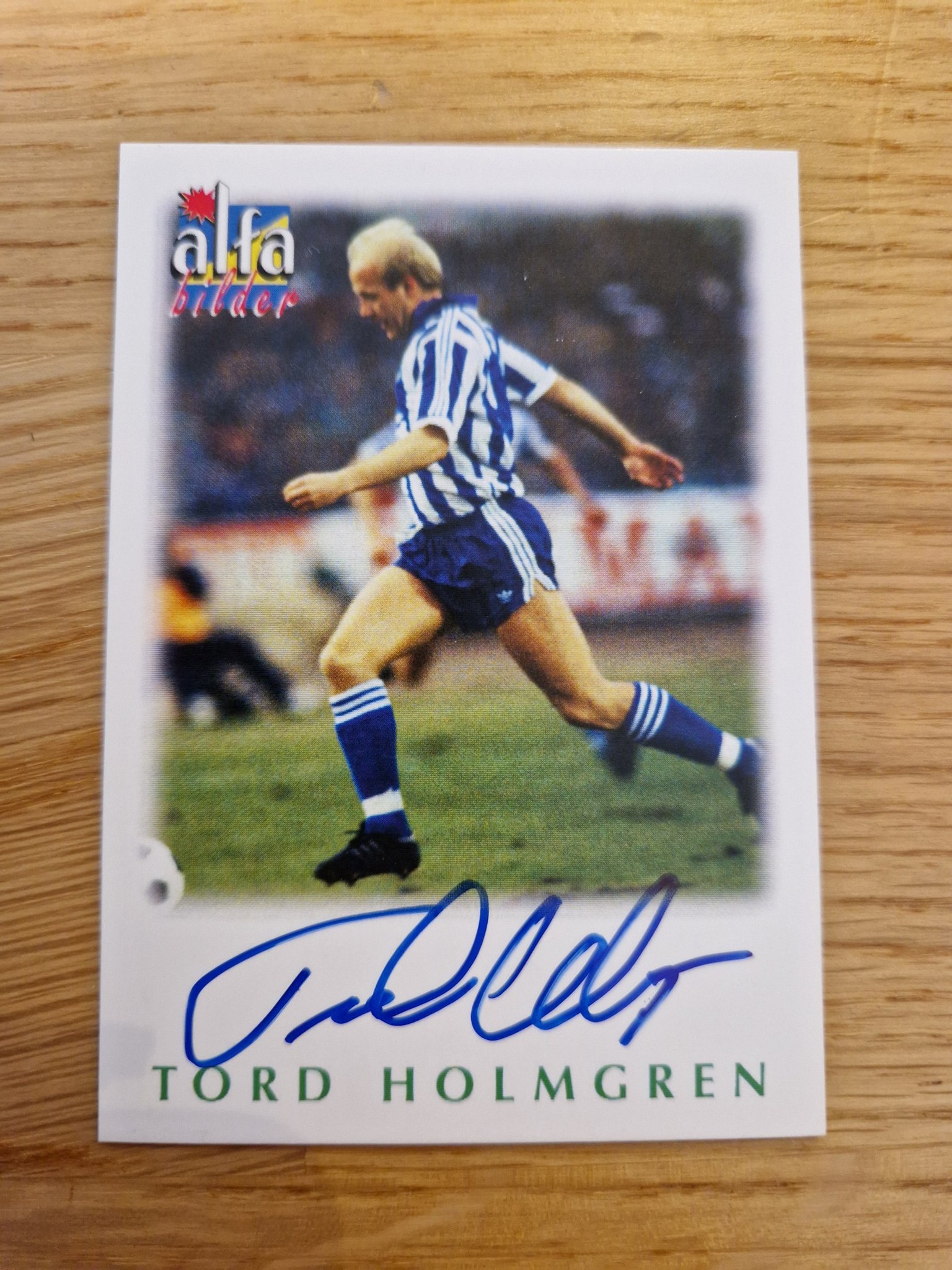 Tord Holmgren , IFK , Äkta autograf , .. Köp på Tradera