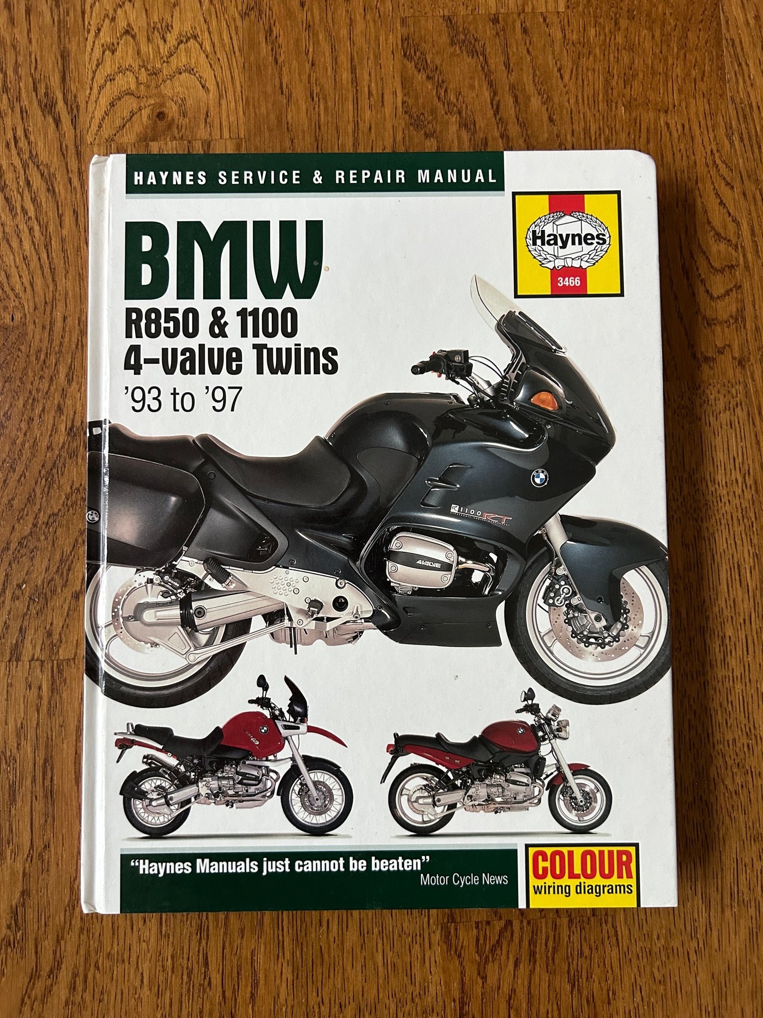 BMW R850 & 1100 4-valve Twins '93 to '97 Haynes.. | Köp på Tradera