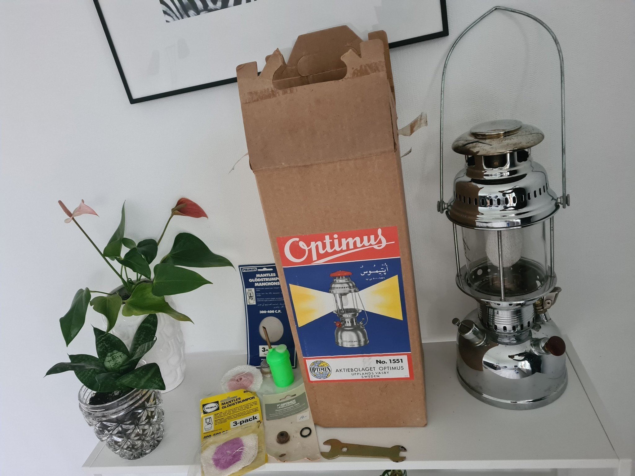 OPTIMUS 1551/500 CP FOTOGENLAMPA FOTOGENLYKTA K.. Köp på Tradera