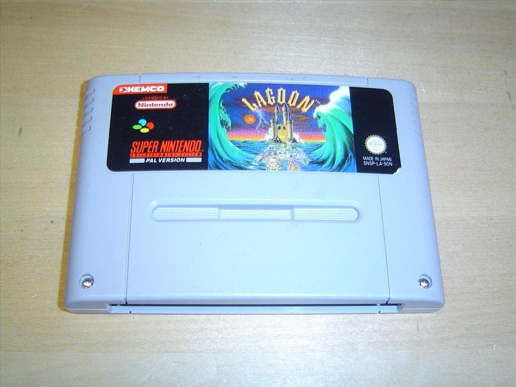 Lagoon Super Nintendo SNES PAL
