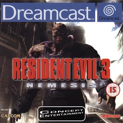 RESIDENT EVIL 3 NEMESIS (komplett) till Sega Dreamcast