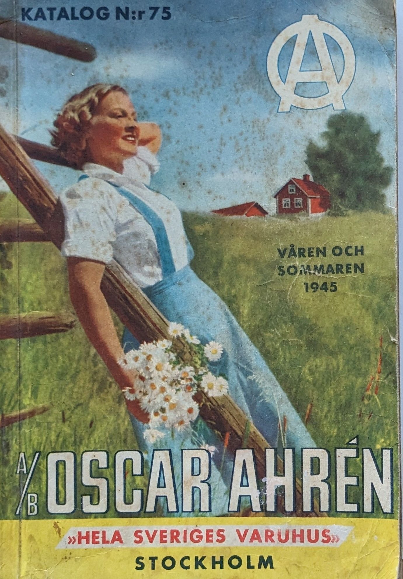 Se produkter som liknar Oscar Ahren katalog 75 Våren .. på Tradera