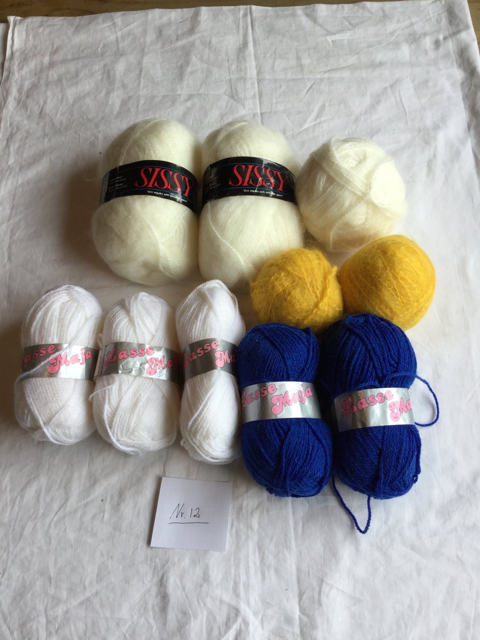 Garn stickgarn Sissy, Lasse -Maja