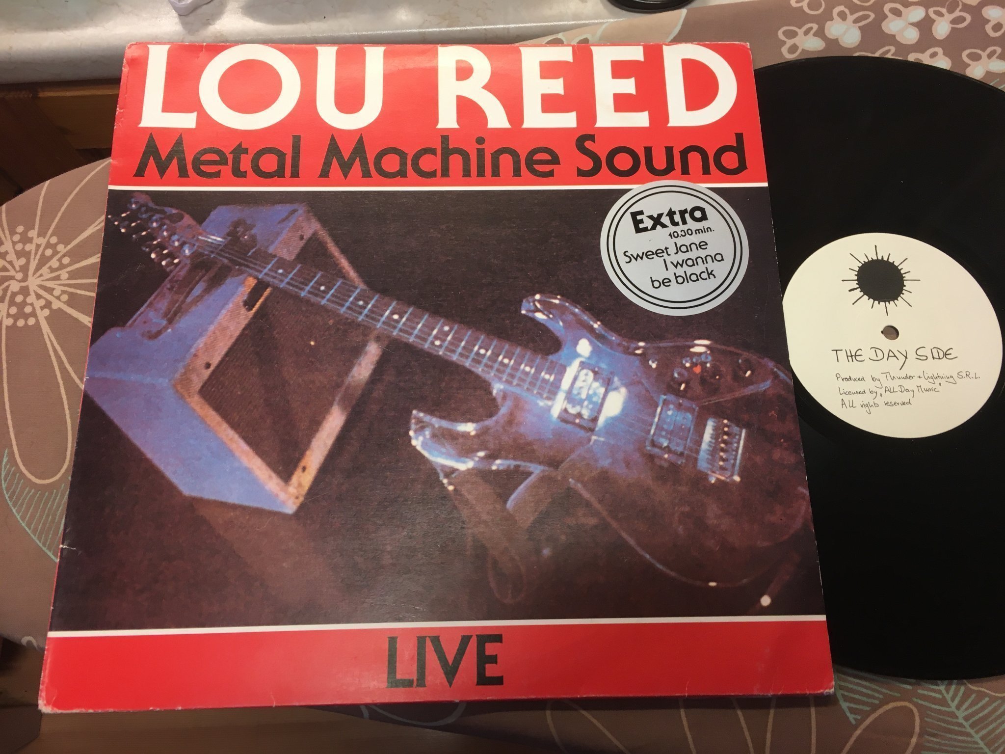 LP LOU REED! "METAL MACHINE SOUND" (VELVET UNDE.. (416056626) ᐈ Köp på