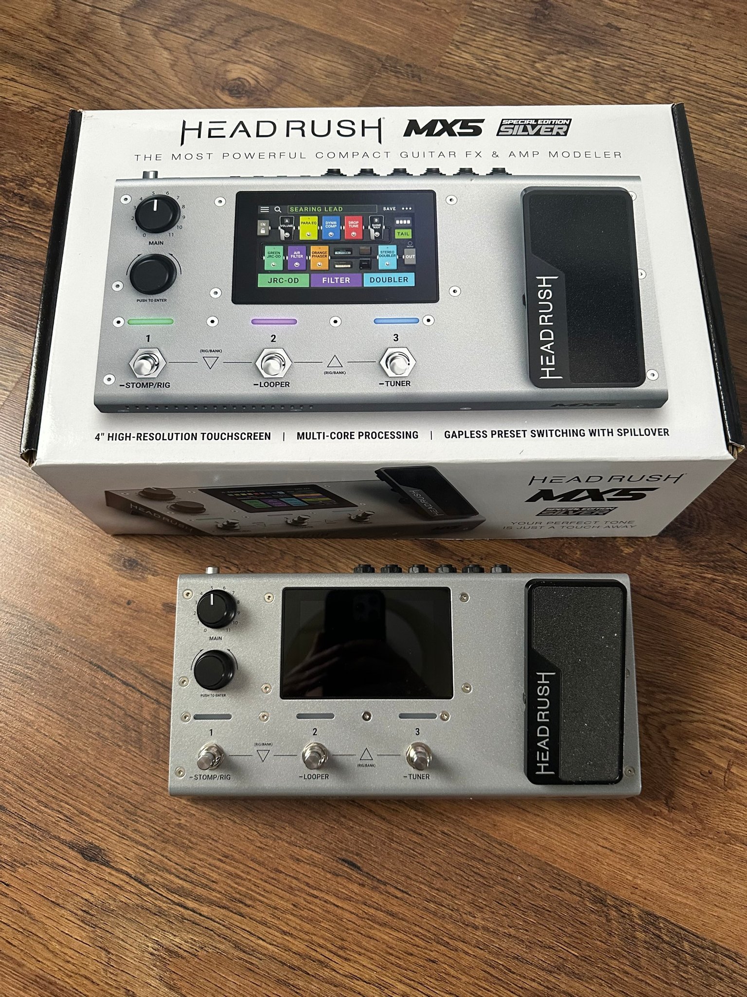 ギター HEADRUSH MX5 Special Edition Silver HeadRush MX5 Silver Special Edition | MUSIC STORE professional