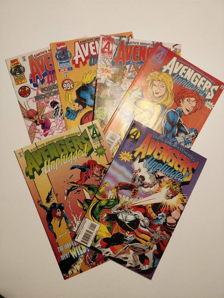 of 6 USA, 1995 Avengers Unplugged # 1