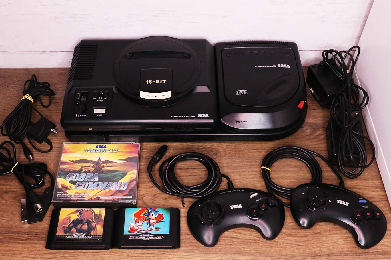 Sega Mega Drive + Mega CD + 4 Spel + 2HK + RGB .. (360634091) ᐈ Köp på ...