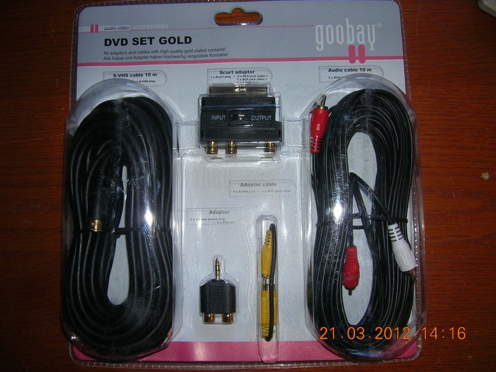 DVD set guld koppla PC till TV Köp från Goodies på Tradera (256866354)