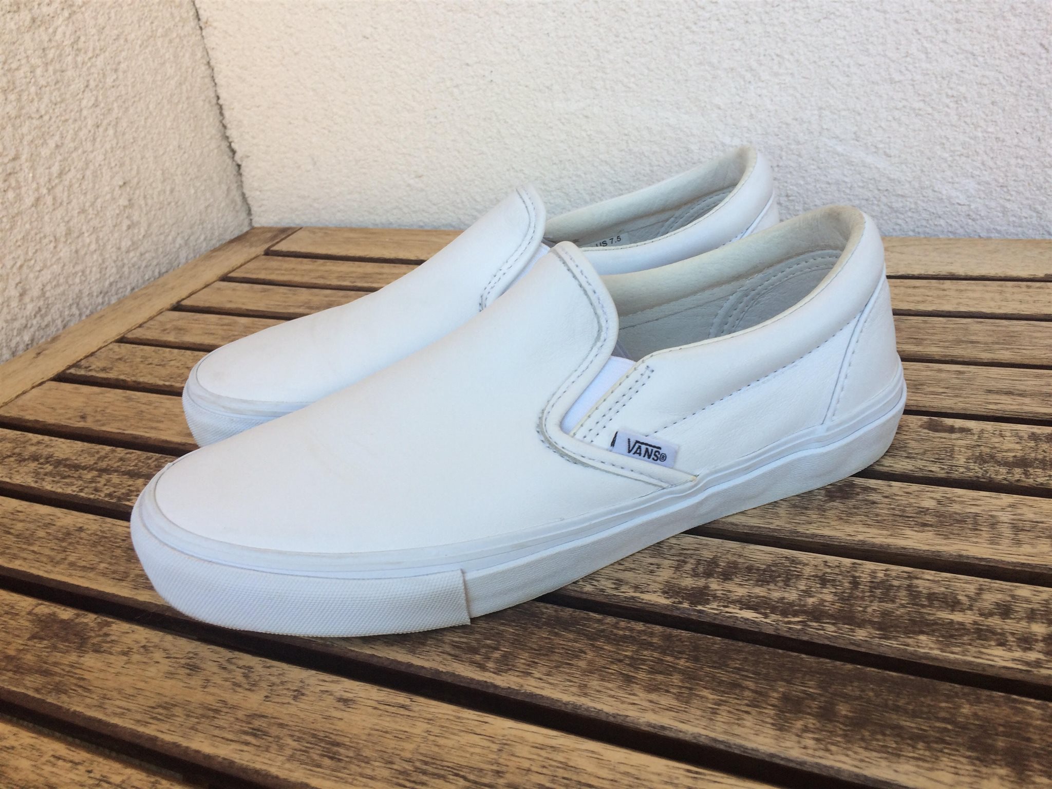 vans läder vans läder