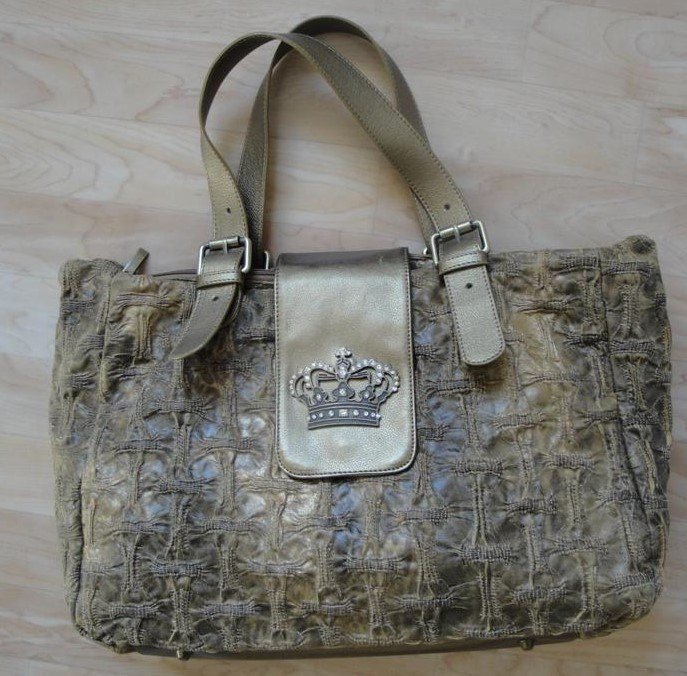 Mycket snygg bag väska guld melerad från Friis Company Mycket snygg bag väska guld melerad från Friis Company