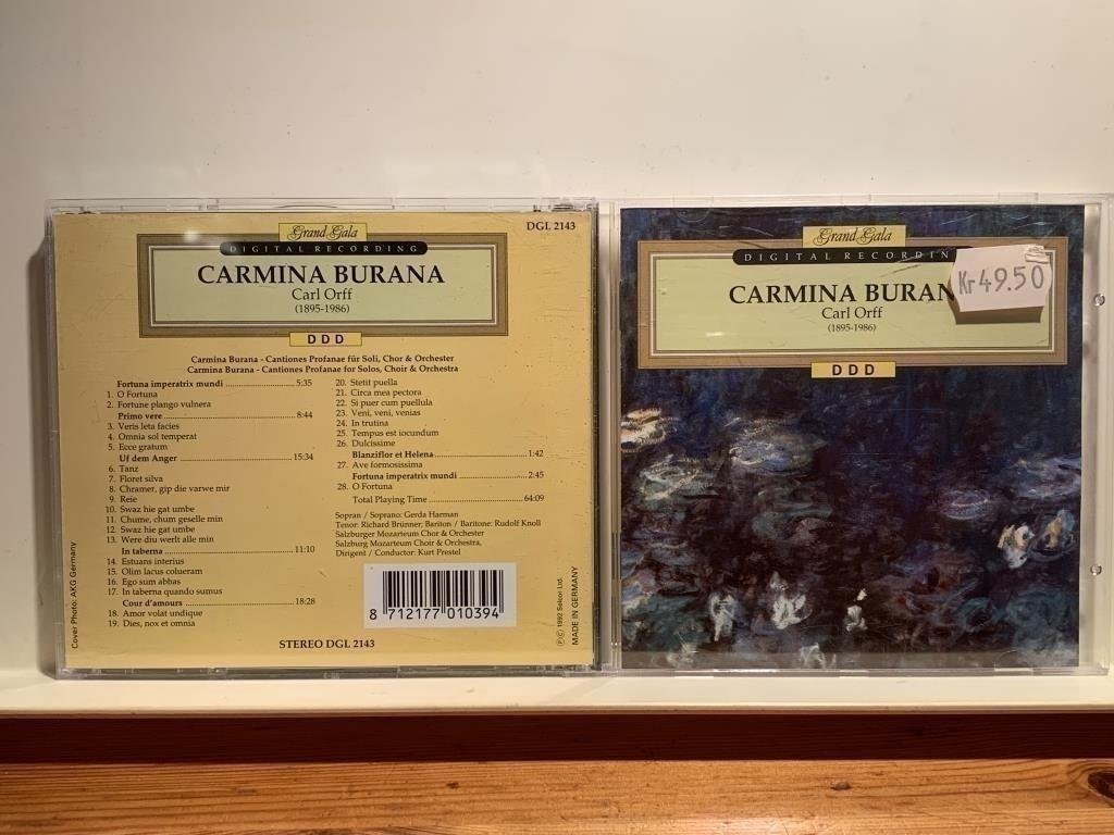 ORFF - CARMINA BURANA