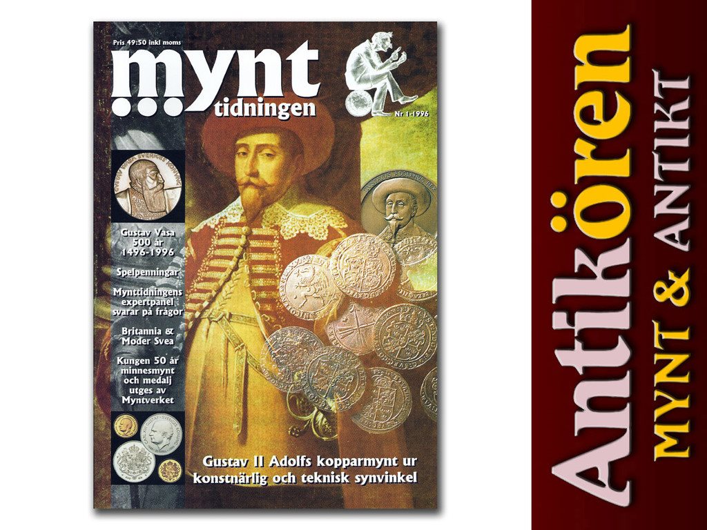 Mynttidningen 1-1996. A4-format, 36 sidor.