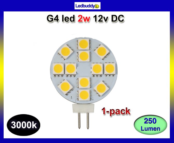 G4 3000k Led Lampa Med 12st 5050smd Til 294056672 ᐈ Inkbuddy På G4 3000k Led Lampa Med 12st 5050smd Till Husvagn Bil Husbil Båt 1 Pack G
