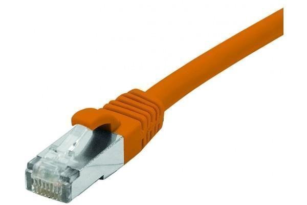Nätverkskabel CAT6 F/UTP Orange 5m