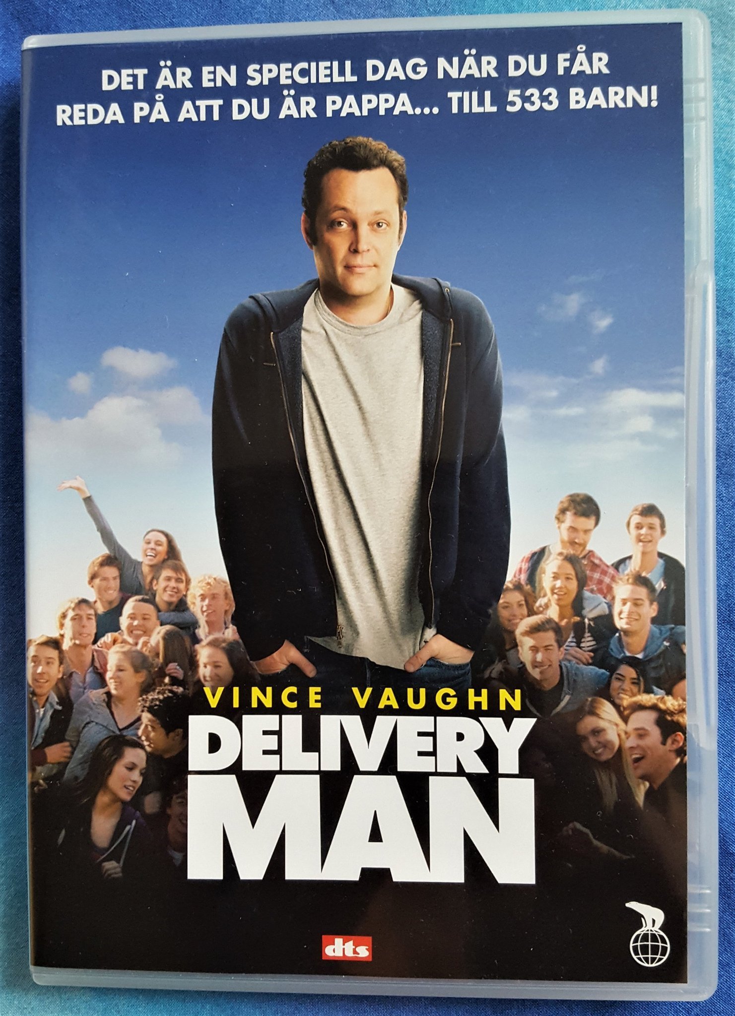 DREAMWORKS - DELIVERY MAN (2013) HELT NY DVD - FRI FRAKT VID KÖP NU