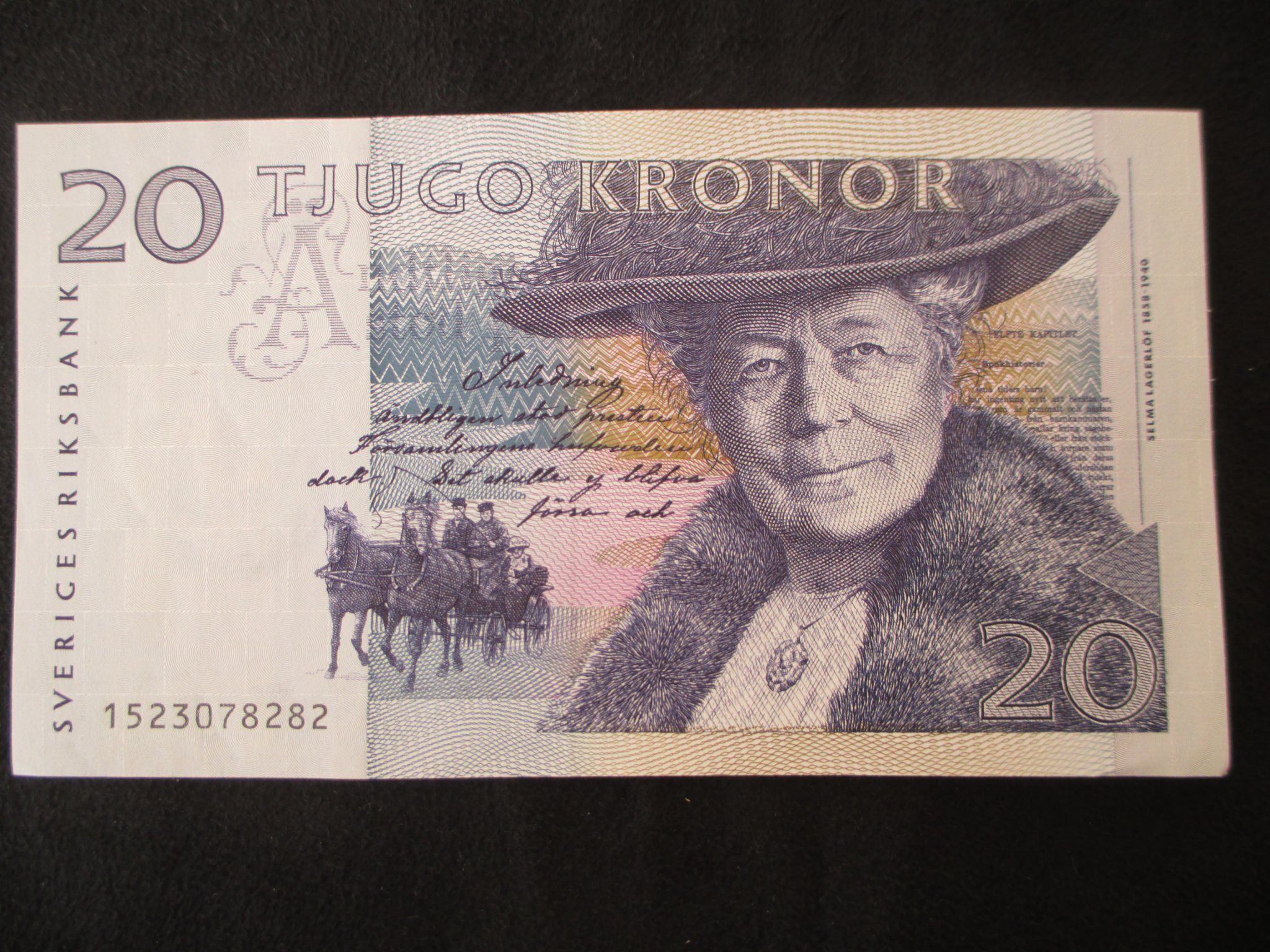 20 Tjugo Kronor Selma Selma Lagerl f Nils 395036061 K p P 20-tjugo-kronor-selma-selma-lagerl-f-nils-395036061-k-p-p