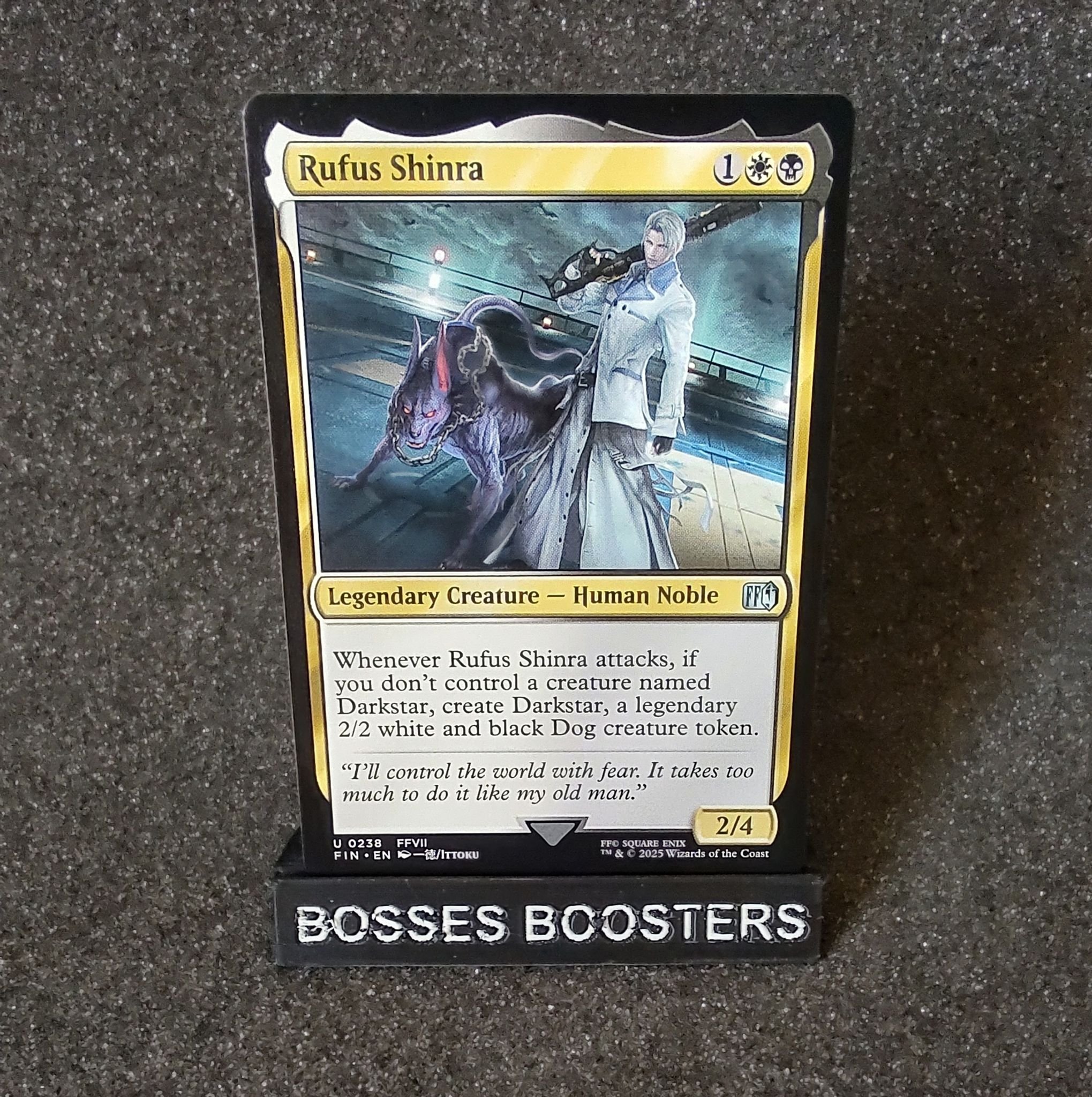 Rufus Shinra - MtG: Final F.. | Kp frn BossesBoosters p Tradera (695071958) Rufus Shinra - MtG: Final F.. | Kp frn BossesBoosters p Tradera (695071958)